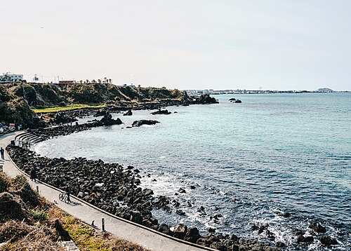 Area near Aewol Coastal Cafe Street