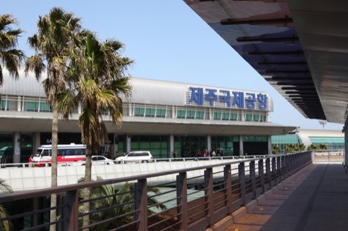 Area near Jeju International Airport Duty Free